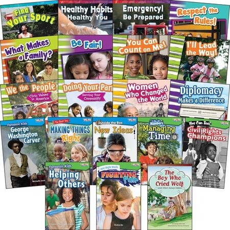 Shell Education Teacher Created Materials Book Set, SEL, Grade 2-3, 8-1/2inx2-1/5inx11in, Multi SHL121684